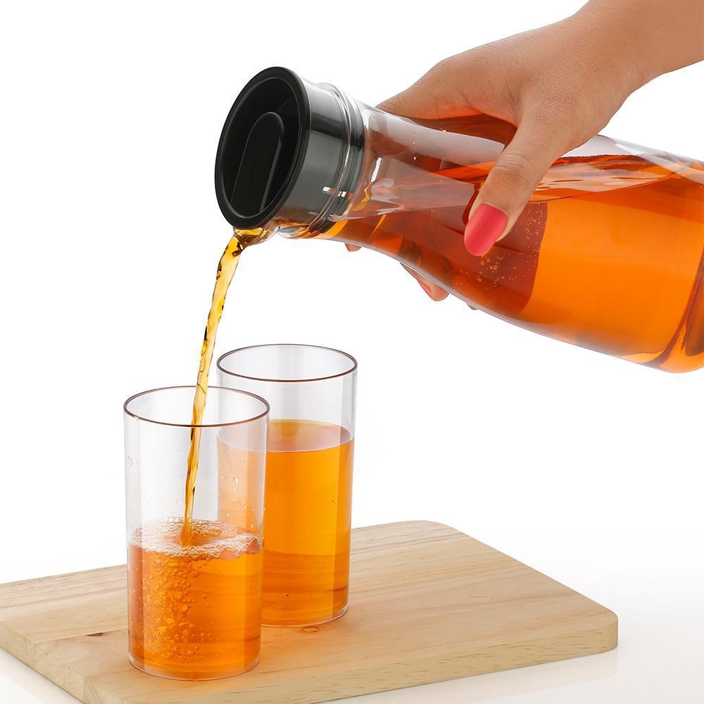 0076_Transparent Unbreakable Water Juicy Jug and 6 Pcs. Glass Combo Set for Dining Table Office Restaurant Pitcher - SkyShopy 0076_Transparent Unbreakable Water Juicy Jug and 6 Pcs. Glass Combo Set for Dining Table Office Restaurant Pitcher - SkyShopy